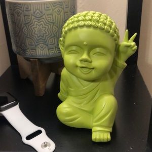 Green Buddha Piggy Bank